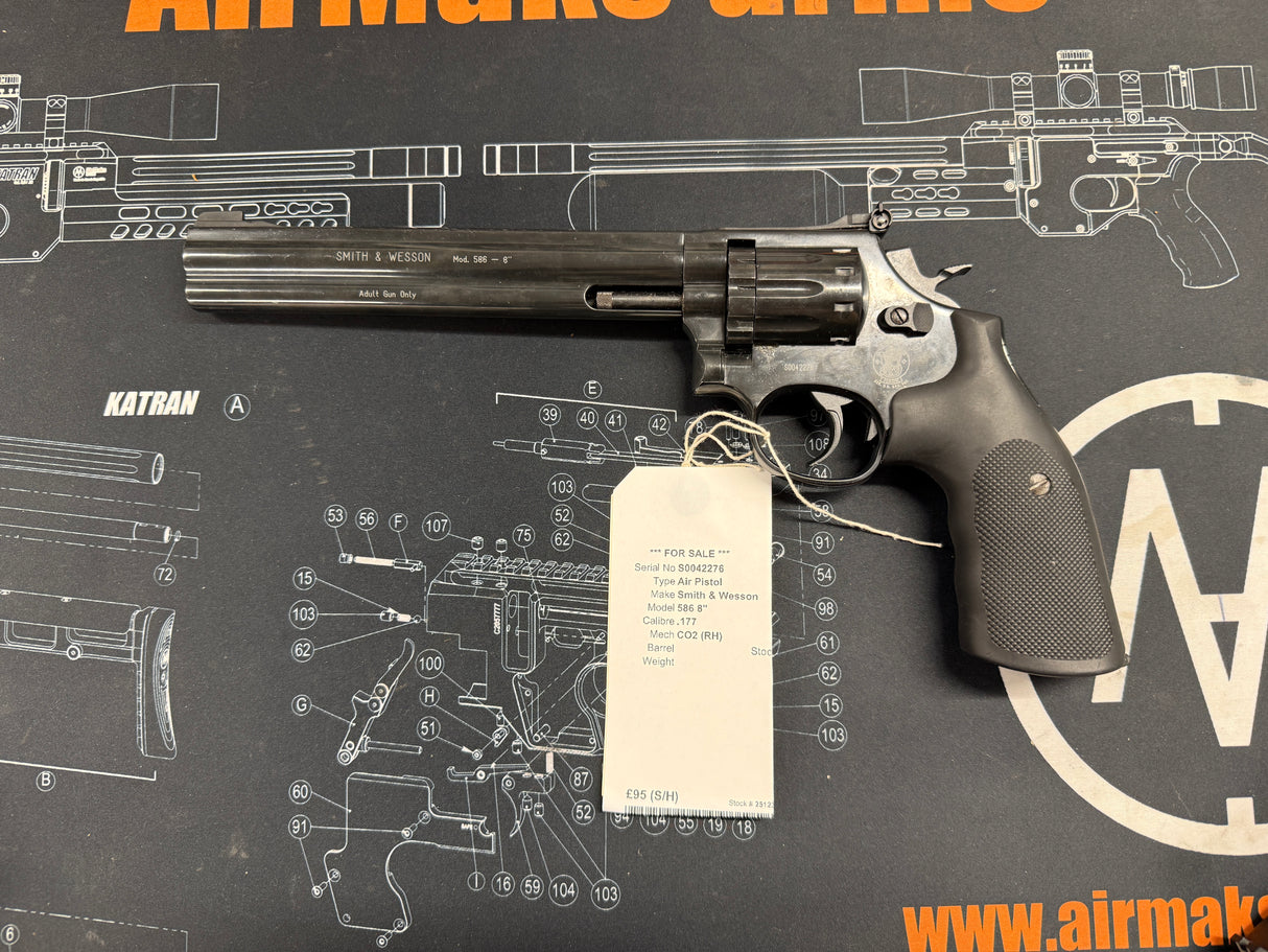 Second Hand Smith & Wesson 586 .177