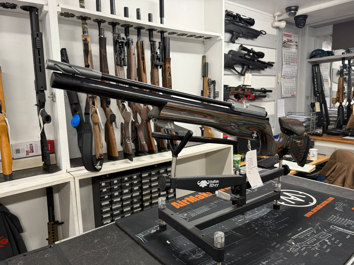Second Hand Air Arms HFT 500 Green Laminate .177