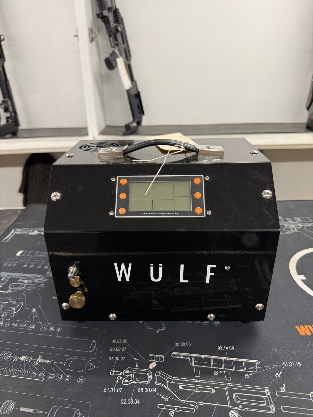 Second Hand WULF AIRRIFLE AND AIRGUN Portable PCP Compressor 4500 PSI