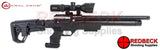 Kral NP-03 Right Hand View showing the weaver under rail and the adjustable AR stock. 