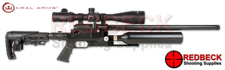 Kral Puncher Jumbo Hi-Cap Synthetic Right Hand View Showing the 500cc bottle and the side lever. 