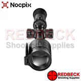 NocPix Day and Night Digital Air Rifle And Rifle Scope NITE Series D70R Forward View Showing The Scope Glass And Flip Cover. 