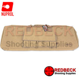 Nuprol Essential Rifle Bag 36 Tan front view Showing the Overall look of the bag. 
