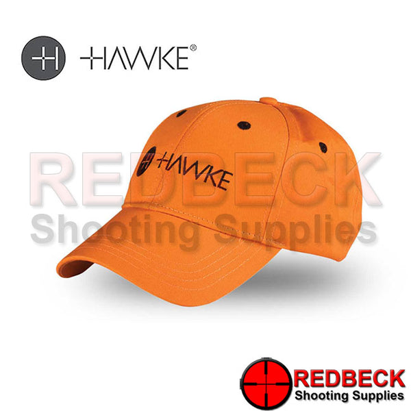Hawke Orange Cotton Twill Cap