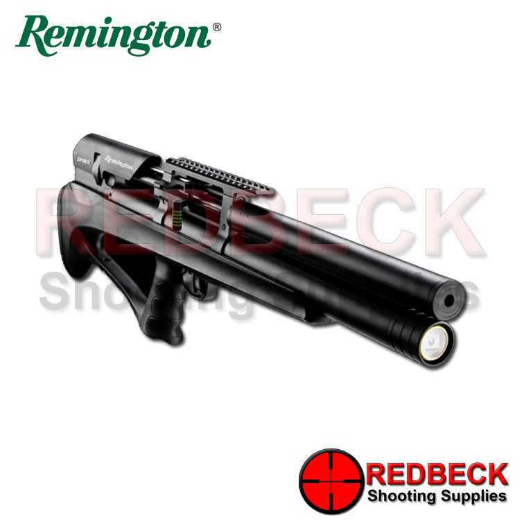 Remington spirit black bullpup PCP air rifle with side lever 