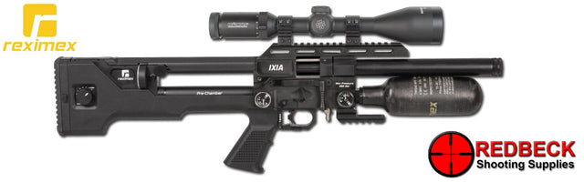 REXIMEX IXIA COMPACT BLACK Right Hand View Showing the Side lever and the quick fill probe