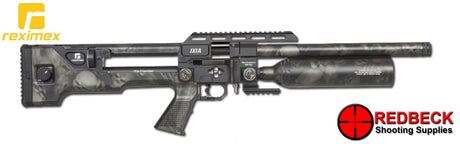 REXIMEX IXIA Skull Right Hand View showing the skull pattern and the cocking lever.