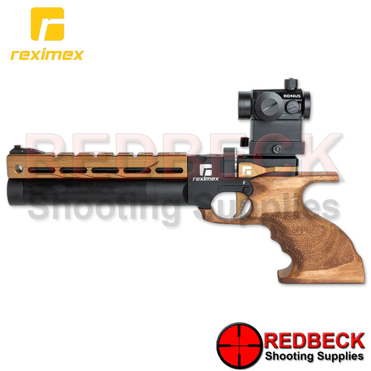 REXIMEX MITO RACE BRONZE LEFT HAND SIDE View showing the brand new enlarged side lever. 