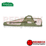 Green and tan ridgeline padded performance gun bag with sholder strap