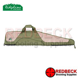 Green and tan ridgeline padded performance gun bag with sholder strap