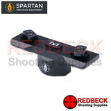 Spartan Classic Rifle And Air Rifle M-Lok Adapter Bottom View Showing The M-lok T Nutting. 