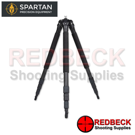Spartan Hercules Rifle And Air Rifle Tripod Front View Showing The Tripod In Its Standard Position.  