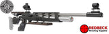Steyr Challenge Electronic Angled Front View Showing the fill gauge and the cocking handle. 