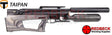 TAIPAN VETERAN II AIRRIFLE 550mm Tactical FS Laminate Gray Side View Showing Side profile of Full Stock. 