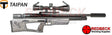 TAIPAN-VETERAN-II-AIRRIFLE-700mm-LAMINATE-GREY-Side View Showing The Scope mounting rail type