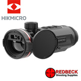 HIKMICRO Thunder 3.0 TQ35CL Thermal Front Clip-On with LRF shown from the front right hand side