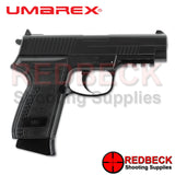 Umarex HPP Right Side View Showing the picatinny rail. 