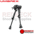 Umarex TBP2 Air Rifle And Rifle Bipod Open View Showing the side mounted co2. 