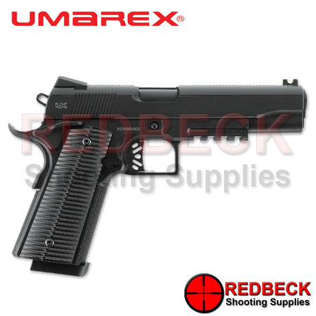 Umarex UX BlaMer Right Side View Showing the picatinny rail. 