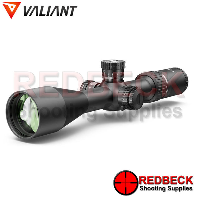 Valiant Optics Air Rifle and Rifle Scope Zephyr 5-20X50 Front View Showing The 50mm Lens. 