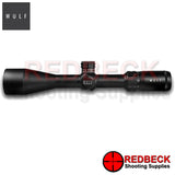 WULF Lightning 30E 4-16x50 Rifle Scope Side View showing the wulf logo. 