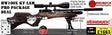 Fully tested certificated quality air rifle.

Manufacturers Guarantee
Weihrauch HW100X KT Laminate
Weihrauch Silencer
Hawke 3-12x50 AO IR Scope
Match Mounts
2 Magazines
Fill Valve
ABS Hard Case
Replacement Bipod Stud
Tilt Bipod