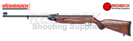 Weihrauch HW35 75 Year Limited Edition Left HAND SIDE Showing the pre studded Stock. 