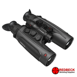 HIKMICRO HABROK 4K HH35L 2.0 day, night and thermal binoculars – front left angle – Redbeck Shooting Supplies
