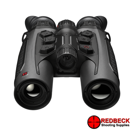 HIKMICRO HABROK 4K HH35L 2.0 day, night and thermal binoculars – front lenses – Redbeck Shooting Supplies