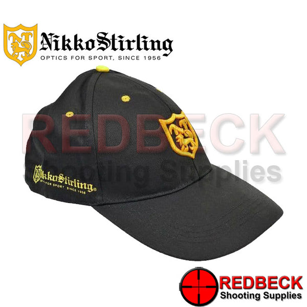Nikko Stirling Baseball cap with yellow embroidered logo