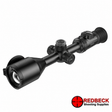 A black RedBeck rifle scope photographed on a plain white background, with a RedBeck Shooting Supplies logo in the bottom-right corner.