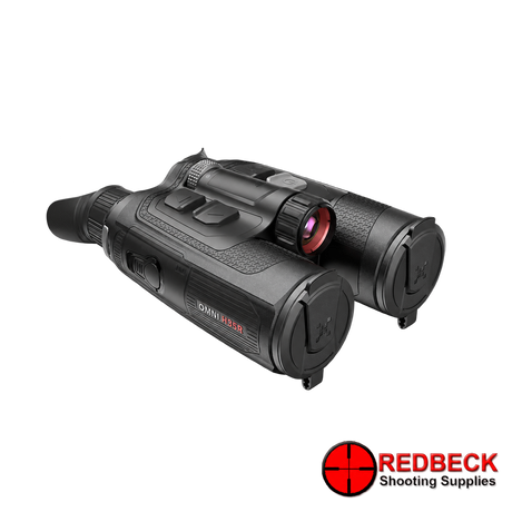 Nocpix OMNI H35R 8K day, night and thermal binoculars – front left view – Redbeck Shooting Supplies