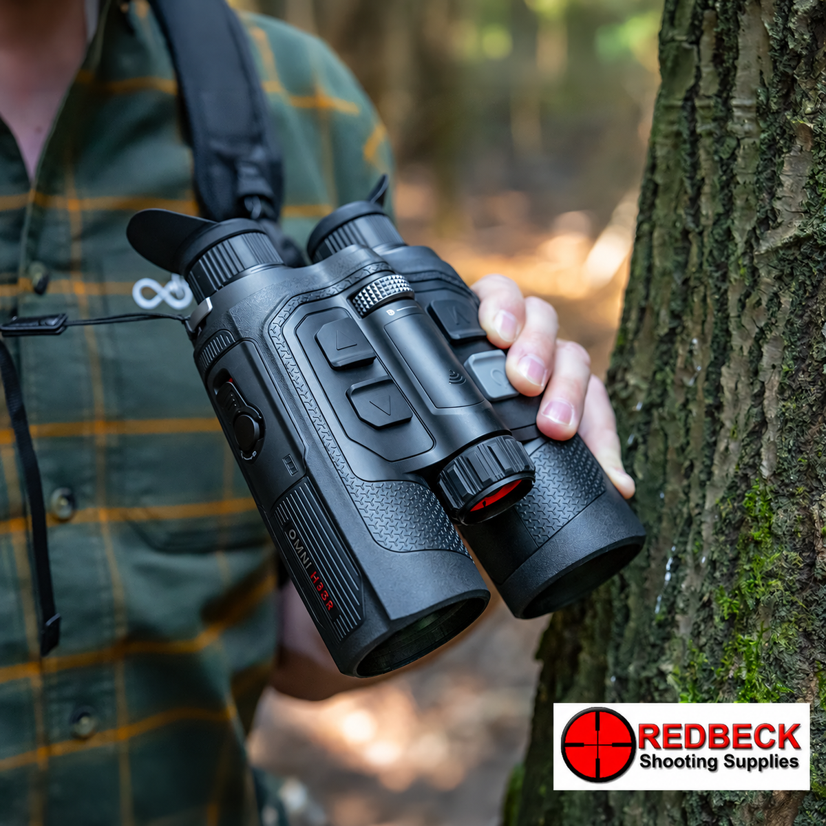 Nocpix OMNI H35R 8K day, night and thermal binoculars – held in hand – Redbeck Shooting Supplies
