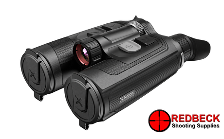 Nocpix OMNI H35R 8K day, night and thermal binoculars – product view – Redbeck Shooting Supplies