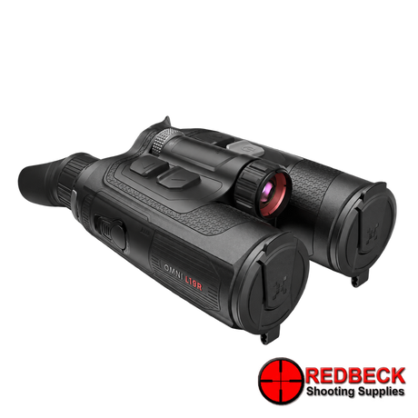Nocpix OMNI L19R 8K day, night and thermal binoculars – front right view – Redbeck Shooting Supplies