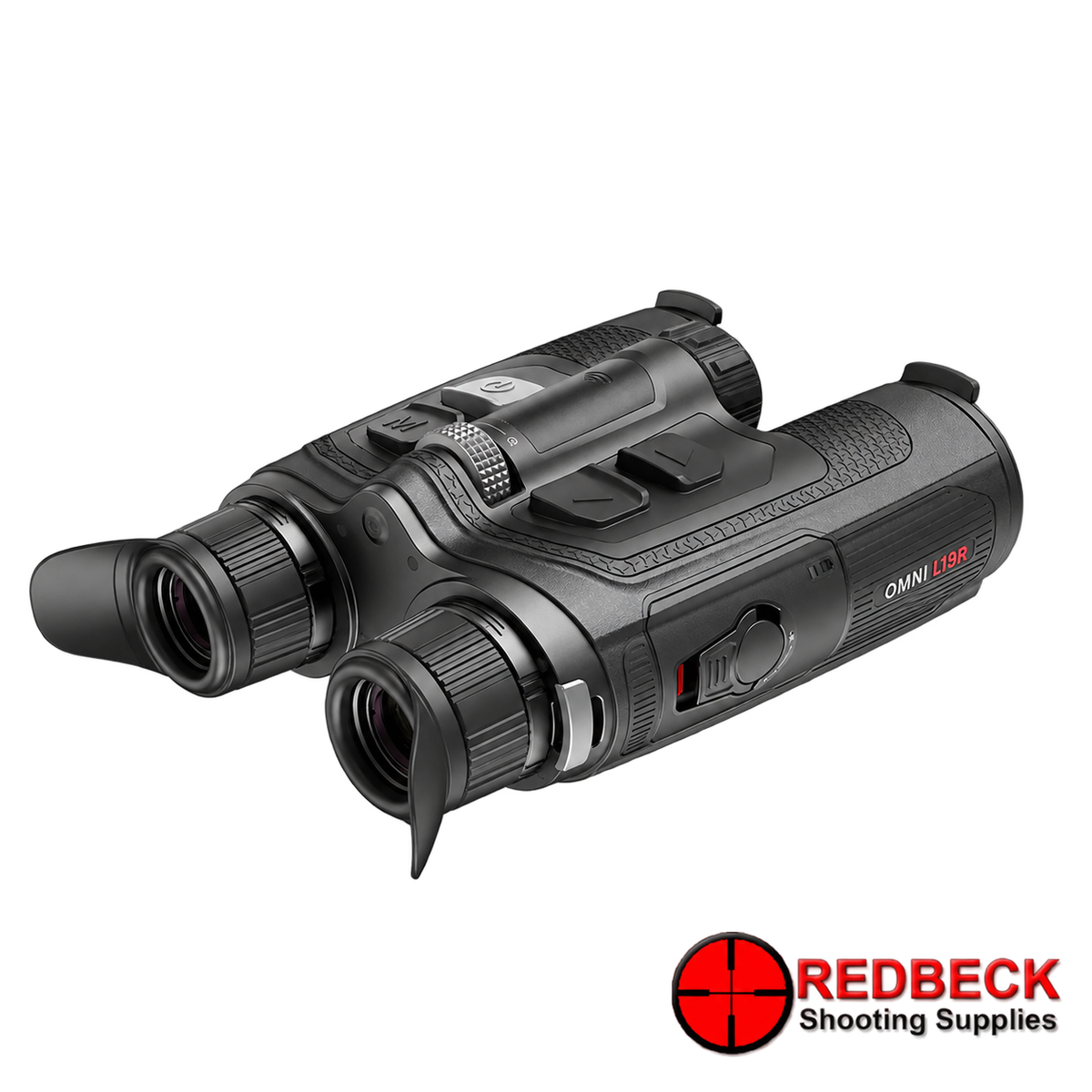 Nocpix OMNI L19R 8K day, night and thermal binoculars – rear right view – Redbeck Shooting Supplies