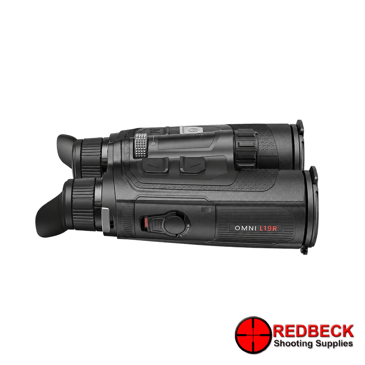 Nocpix OMNI L19R 8K day, night and thermal binoculars – right side angle – Redbeck Shooting Supplies