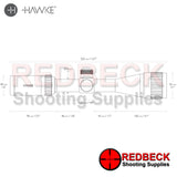 Diagram for HAWKE Vantage 3-9×40 AO Mil Dot Scope