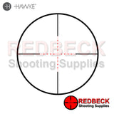 Hawke Vantage IR 2-7×32 AO Mil Dot red reticle