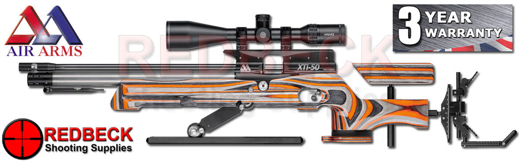 Air Arms XTI 50 Air Rifle FT Field Target Version – Redbeck Shooting ...