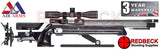 The Air Arms XTi-50 HFT Hunter Field Target air rifle is a purpose-designed, ultra-high specification, Hunter Field Target competition airgun. Shown here in an right hand view with black laminate stock.