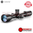 Hawke Airmax FFP First Focal Plane 4-16x50 SF AMX IR Reticle

The FFP AMX IR reticle was developed specifically for first focal plane optical systems and based around the common principles of mil spaced reticles.

The FFP AMX IR offers multiple aim points, useful when shooting at longer distances. Half Mil Dot spacing on the lower post provides increased aim points for long shots. The horizontal bars are positioned at 0.5, 1.5, 2.5, 3.5 and 4.5 Mil spacing. Hollow posts are segmented into Mil spacing and ca