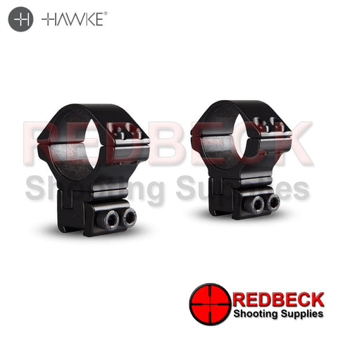 Hawke Adjustable 30mm 2 Piece 9-11mm High