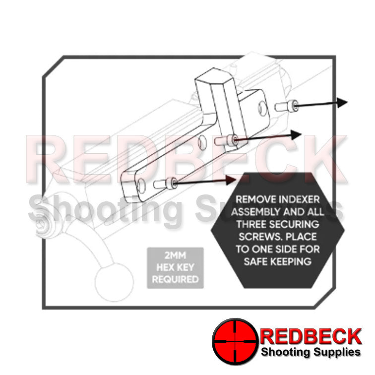 Elemental Objects High Capacity magazine to fit Air Arms S310 S410 and S510 with Dust Plate
