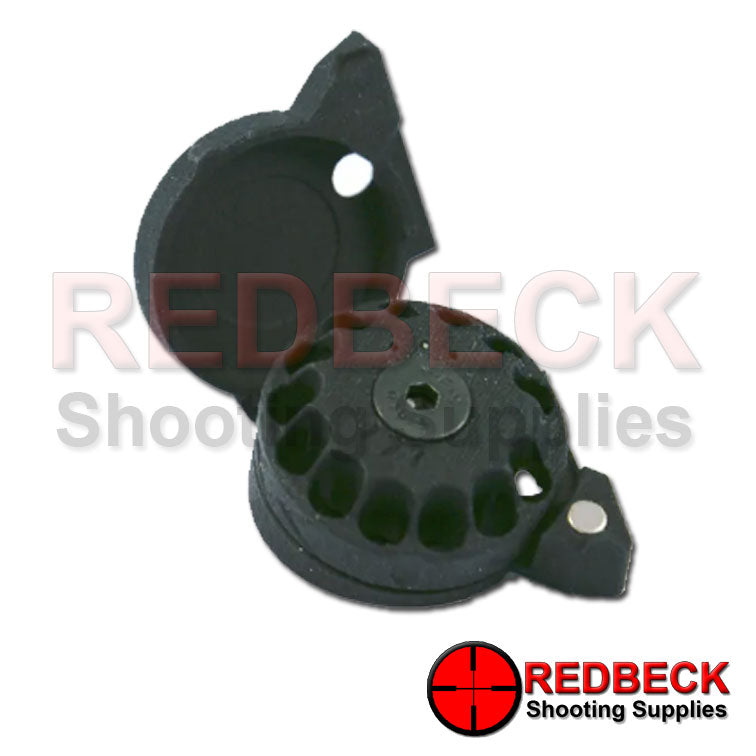 Elemental Objects High Capacity magazine to fit Air Arms S310 S410 and S510 with Dust Plate
