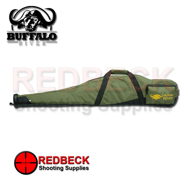 Green Buffalo River Competitor Bag, Scoped rifle rubber base with sling