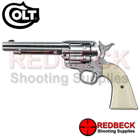 Colt .45 Peacemaker Nickel 5.5" Air Pistol