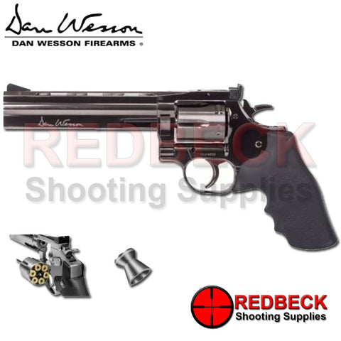 Dan Wesson 715 6" Gun Metal Grey Air pistol - Pellet Firing