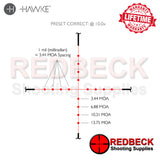 HAWKE Vantage 3-9×50 AO IR Mil Dot SCOPE