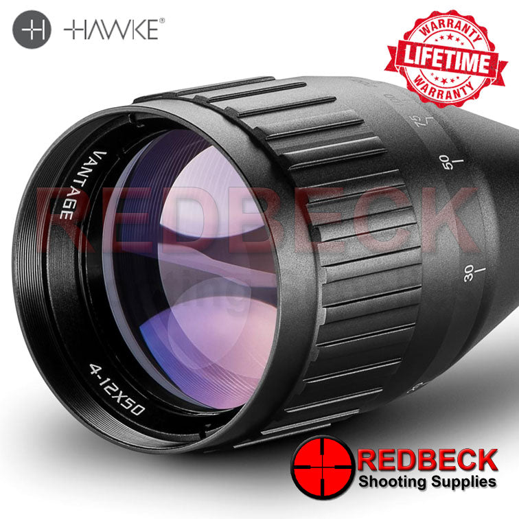 Hawke Vantage 4-12×50 AO Mil Dot IR SCOPE